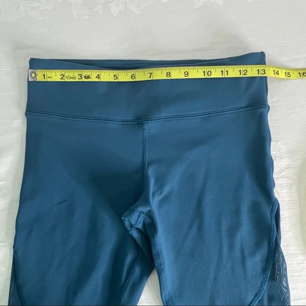 ALO Yoga Women’s Small Coast Stirrup Mesh Full Length Leggings Size Small